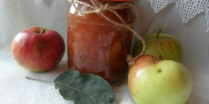 Рецепт яблочного варенья из яблок в мультиварке