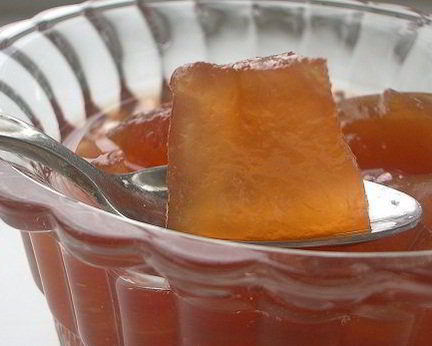 Яблочное варенье Мармеладные дольки с лимоном