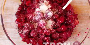 вишня в желатине на зиму