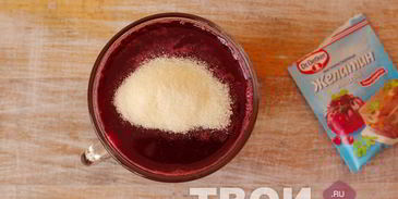 вишня в желатине на зиму