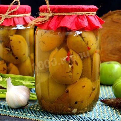 Зеленые помидоры пальчики оближешь с начинкой на зиму