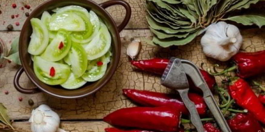 Рецепт зеленых помидоров по-корейски