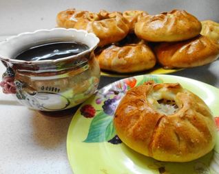 Беляши без дрожжей с мясом в духовке