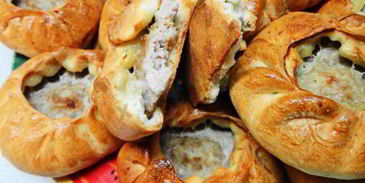 беляши без дрожжей с мясом в духовке