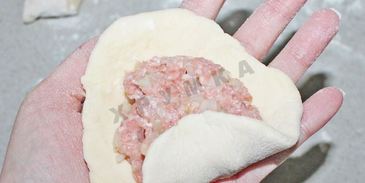 беляши без дрожжей с мясом