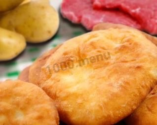 Беляши с картошкой и мясом