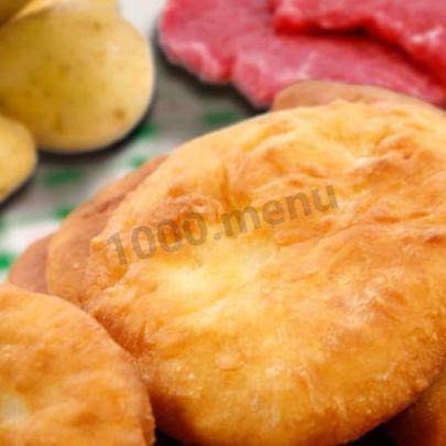 Беляши с картошкой и мясом