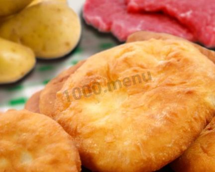 Беляши с картошкой и мясом