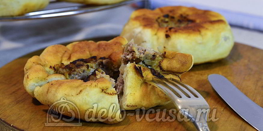 Рецепт беляшей с мясом