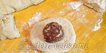 беляши с мясом