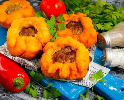 Беляши татарские с мясом