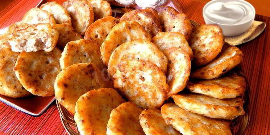 Рецепт ленивых беляшей на молоке