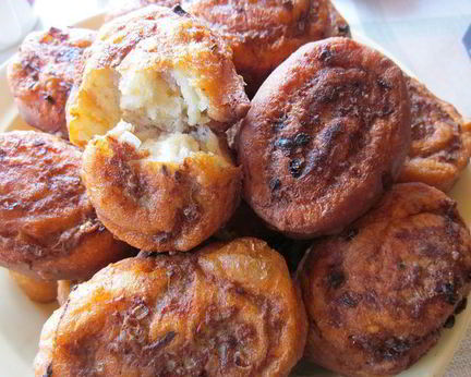 Ленивые беляши на творожном тесте