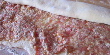 ленивые беляши на творожном тесте