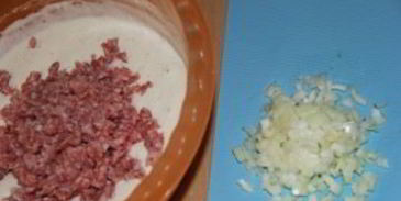 ленивые беляши с фаршем