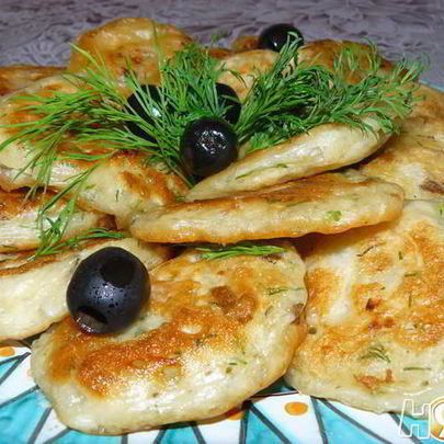 Ленивые беляши с грибами и луком