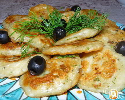 Ленивые беляши с грибами и луком