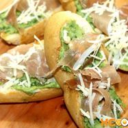 Рецепт Брускетты с авокадо