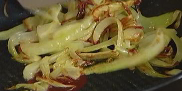 брускетта с крабами