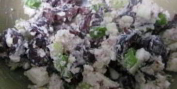 брускетта с маслинами и фетой