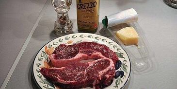 брускетта с ростбифом