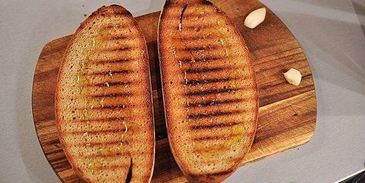 брускетта с ростбифом