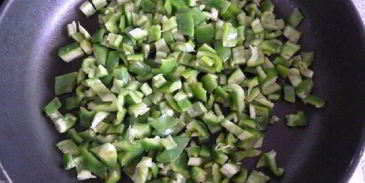 брускетта с цуккини и болгарским перцем