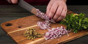 горячие брускетты