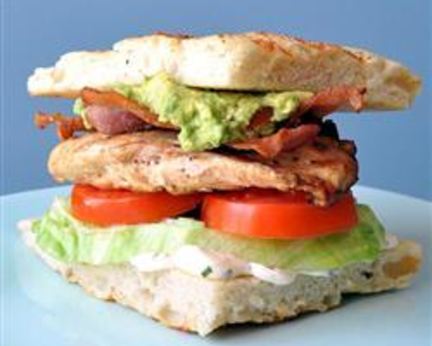 Австралийский гамбургер с куриной грудкой