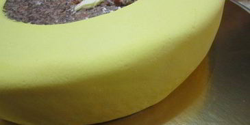 бисквитный торт гамбургер