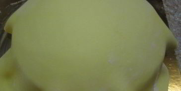 бисквитный торт гамбургер