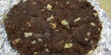 бисквитный торт гамбургер