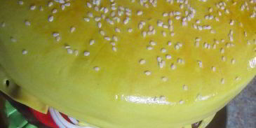 бисквитный торт гамбургер