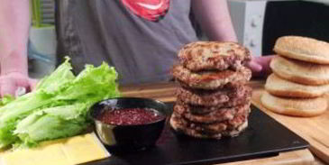 божественный домашний бургер