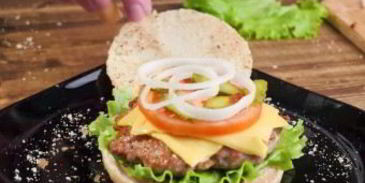 божественный домашний бургер