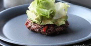 бургер без булочки