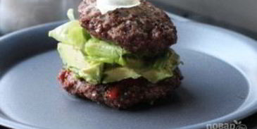 бургер без булочки