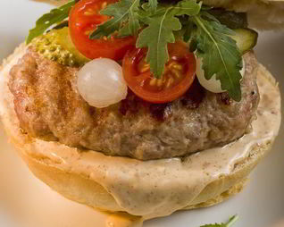 Бургер из индейки