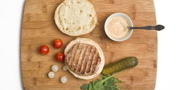 бургер из индейки