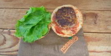 бургер овощные прятки