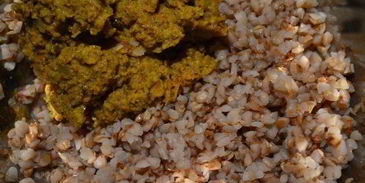 бургер с гречневой котлетой