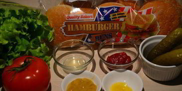 бургер с гречневой котлетой