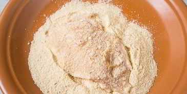 бургер с куриным филе и беконом