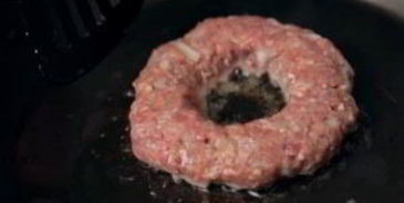 бургер с яйцом