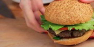 бургер с яйцом