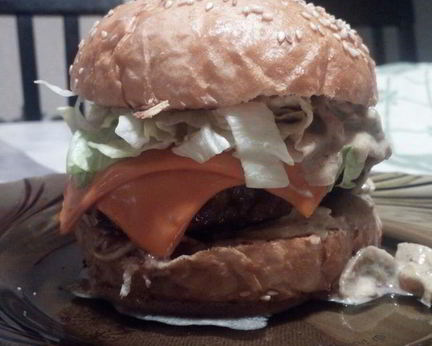 Бургер шамп