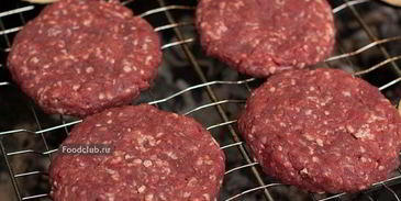 бургеры на гриле