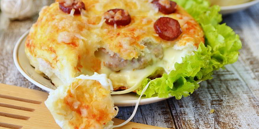 Рецепт бургеров в стиле пиццы