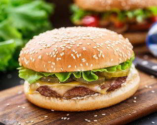 Домашний бургер с говядиной