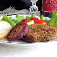 Рецепт Гамбургеров Дижон с запеченным луком